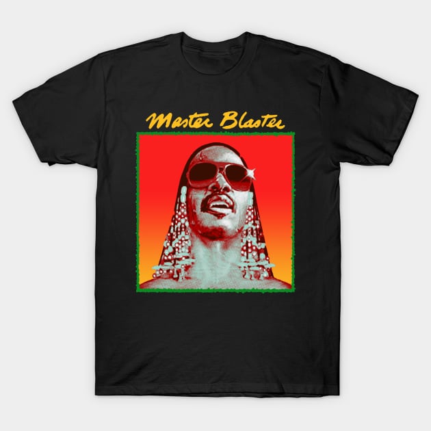 Stevie Master Blaster Mint T-Shirt by OliverIsis33